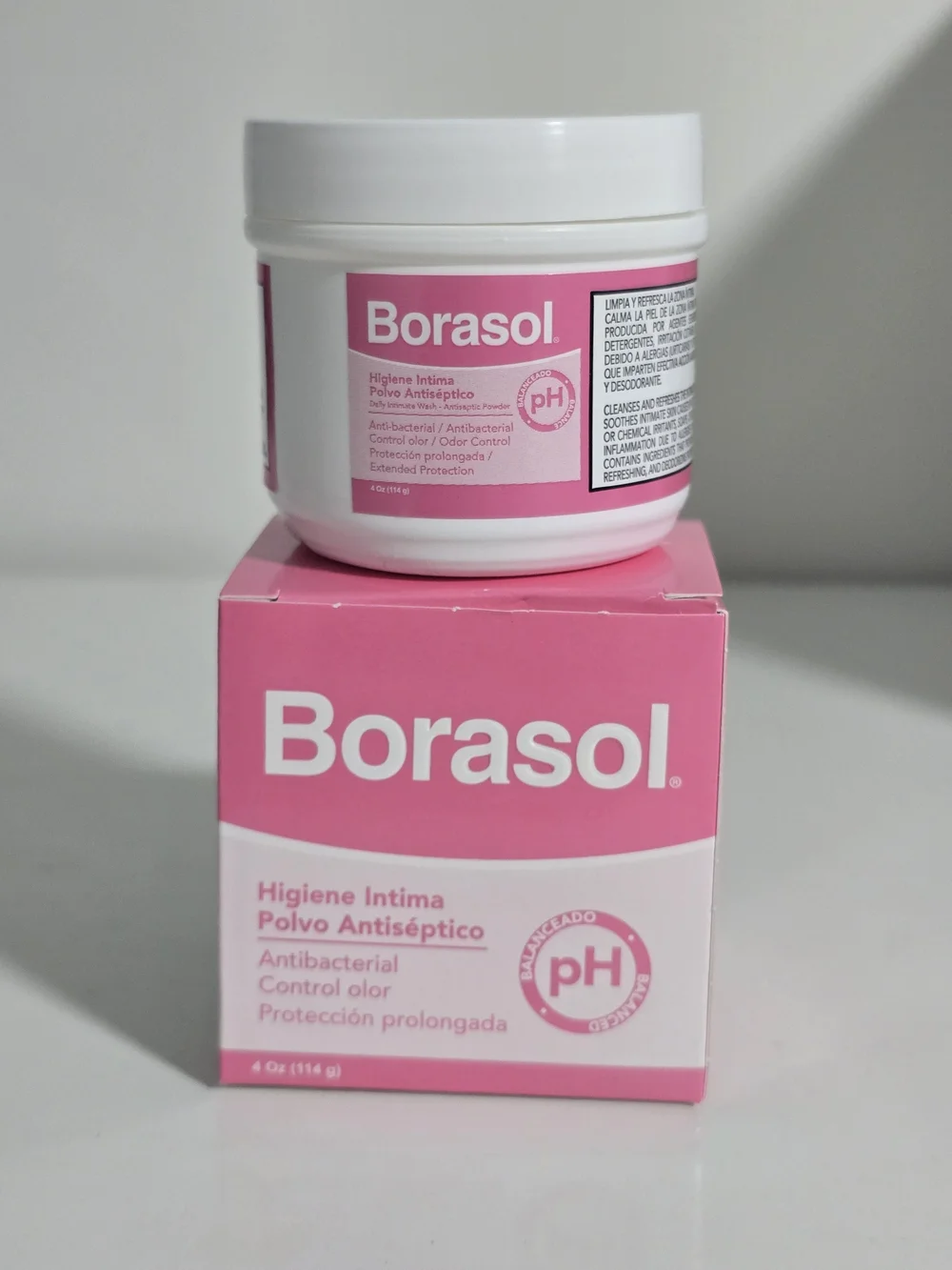 Antiseptic Intimate Powder Wash - Pink